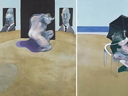 <i>Tríptico 1974-77,</i> de Francis Bacon.
