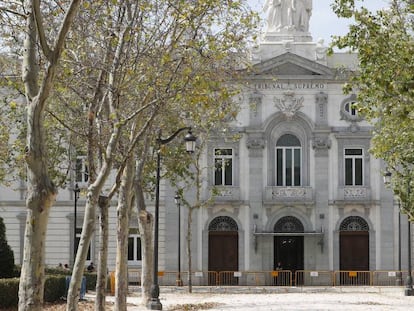 Sede del Tribunal Supremo en Madrid. 