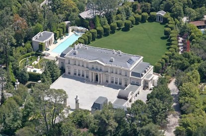 El palacio Flor de lis, en los &Aacute;ngeles, antigua propiedad de Suzanne Saperstein.