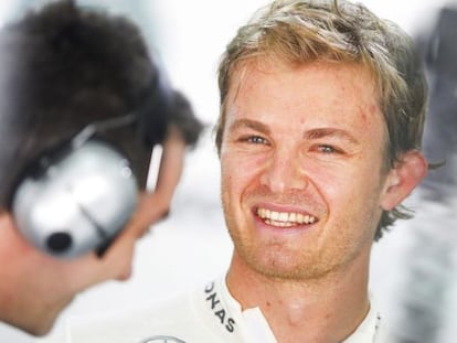 Nico Rosberg, en el circuito de Sepang.