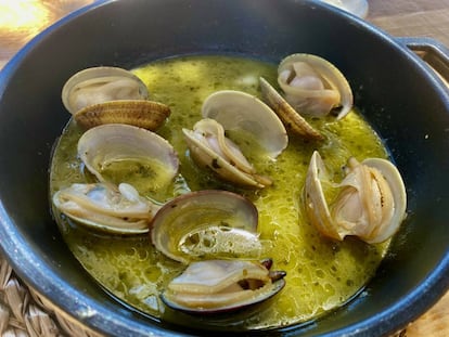 Almejas en salsa verde. J.C CAPEL