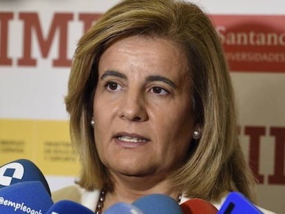 La ministra d'Ocupació i Seguretat Social en funcions, Fátima Báñez.