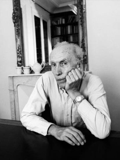 El director de cinema Éric Rohmer.