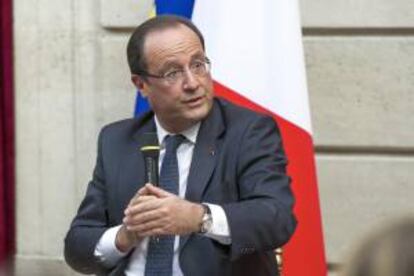 El presidente francés, François Hollande. EFE/Archivo
