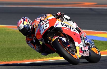 Dani Pedrosa, de vuelta a la competici&oacute;n, en Cheste.