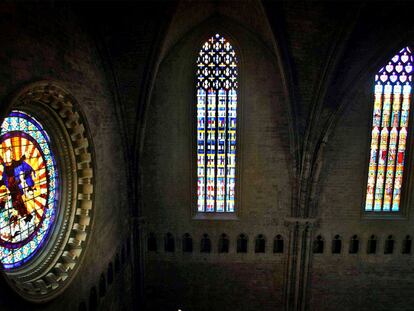 Nuevo vitral en la catedral de Girona