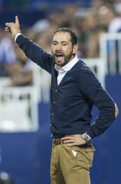 Pablo Machín, entrenador del Girona.