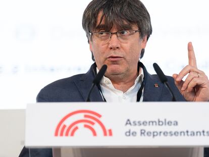 El expresidente de la Generalitat, Carles Puigdemont.