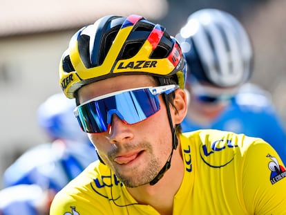 Primoz Roglic, el pasado mes de marzo en la París-Niza.