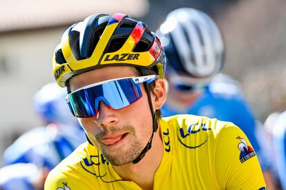 Primoz Roglic, el pasado mes de marzo en la París-Niza.