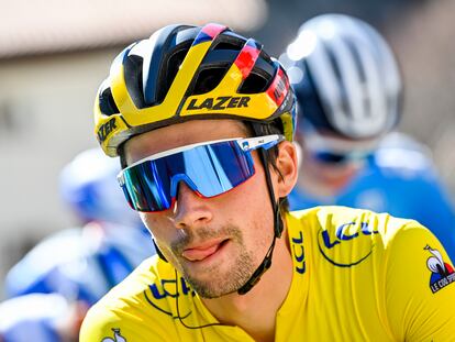 Primoz Roglic, el pasado mes de marzo en la París-Niza.