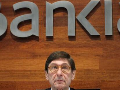 José Ignacio Goirigolzarri, presidente de Bankia