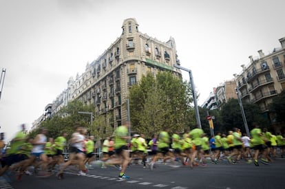 Aquest any la samarreta oficial dels homes era verda; la de les dones, lila.