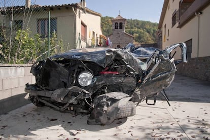 Moren els quatre ocupants d’un tot terreny en un accident a Molló.