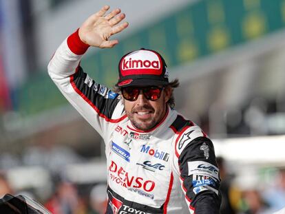Fernando Alonso, en las 6 Horas de Silverstone.