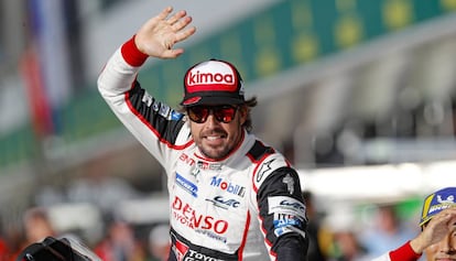 Fernando Alonso, en las 6 Horas de Silverstone.