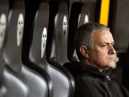 Fotografía de archivo del exentrenador del Real Madrid Jose Mourinho