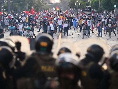 Protestas en Perú