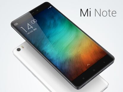 Xiaomi anuncia sus nuevos Mi Note y Mi Note PRO de 5,7 pulgadas
