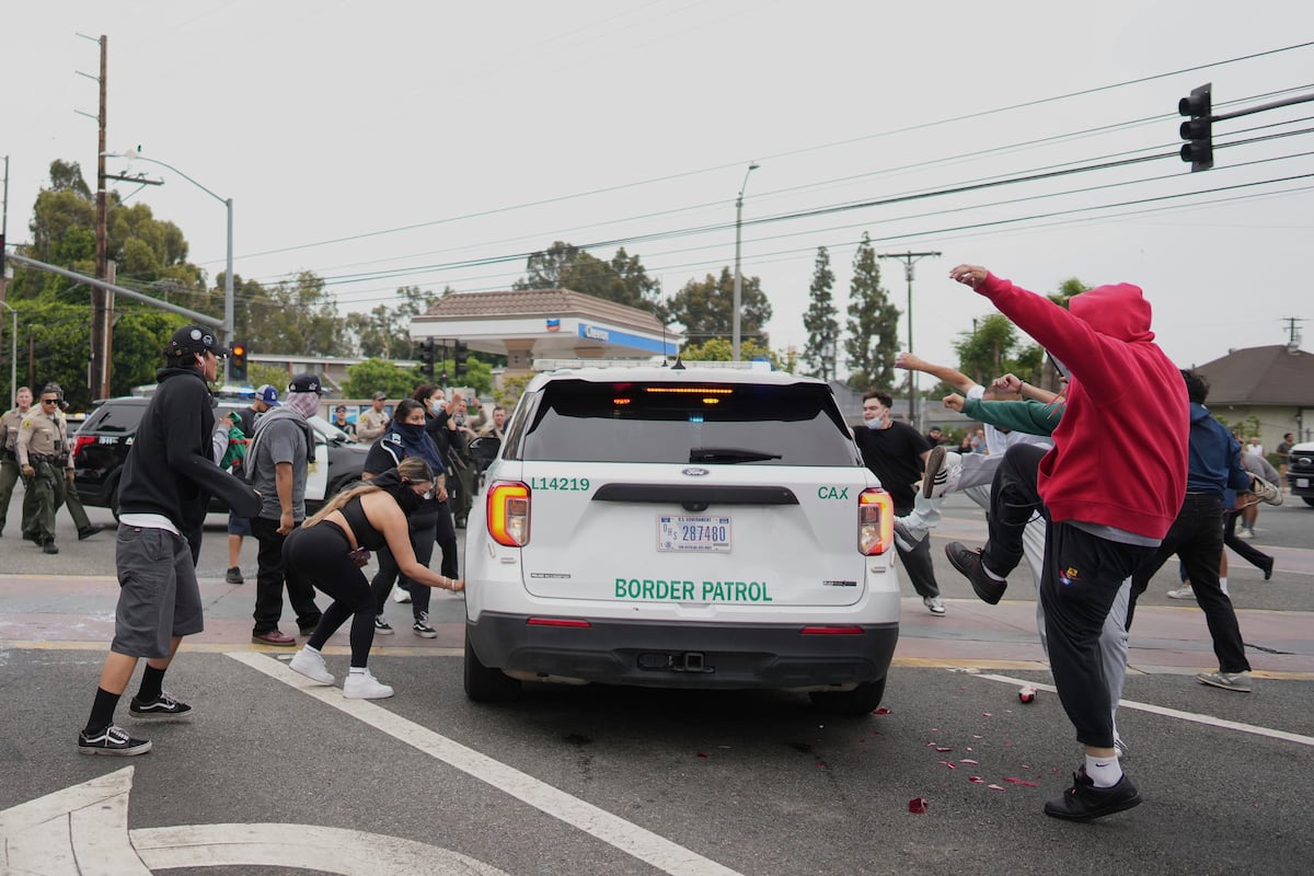 Trump moviliza a la Guardia Nacional a Los Ángeles por las protestas contra las redadas migratorias
