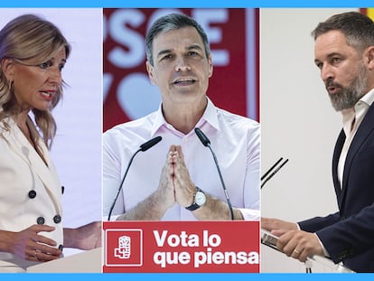 Vídeo en directo | El debate a tres de RTVE entre Sánchez, Díaz y Abascal