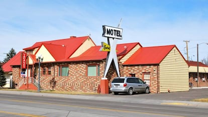 Imagen de un motel de Great Falls, la ciudad en la que Richard Brautigan creyó que se había quedado solo para siempre.