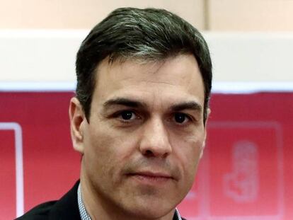 El Secretario General del PSOE Pedro Sánchez.