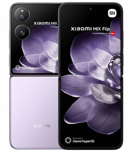 Diseño del teléfono Xiaomi Mix Flip