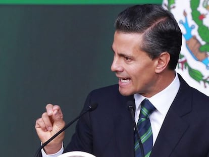 O presidente de México, Enrique Peña Nieto.