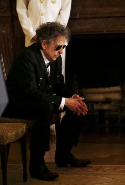 El músico estadounidense Bob Dylan.