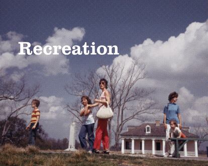 Portada del libro Recreation, 2005. Publicado por Steidl.