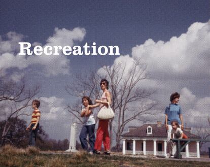 Portada del libro Recreation, 2005. Publicado por Steidl. 