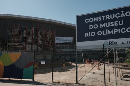 Obras para la inauguración del Museo Olímpico, uno de los legados que dejó la ciudad de Río de Janeiro tras albergar los Juegos Olímpicos de 2016.