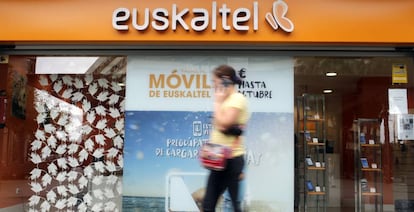 Imagen de una sucursal de Euskaltel. 