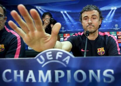L'entrenador del Barça, Luis Enrique.