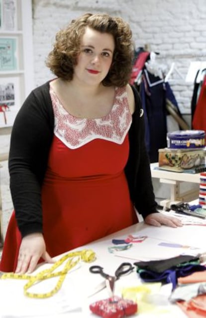 Eva Arinero, que abrió Lady Cacahuete hace nueve meses.