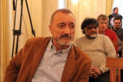 Pérez Reverte en el torneo de Zúrich.