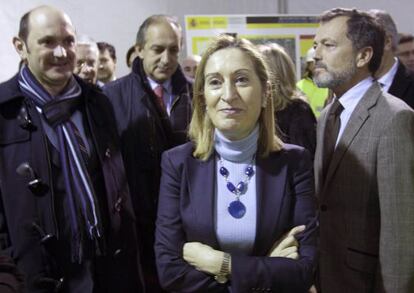 Ana Pastor el pasado 4 de febrero en Vigo