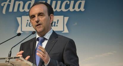 El consejero de Turismo y Comercio Rafael Rodríguez.