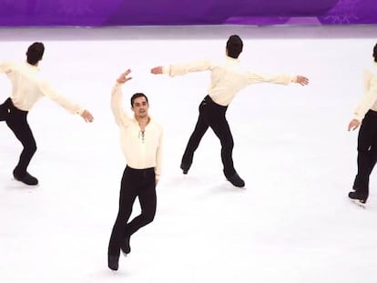 Javier Fernández logra la medalla de bronce en los Juegos Olímpicos, en imágenes