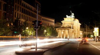 Puerta de Brandeburgo en agosto de 2011