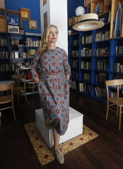 La actriz y directora Julie Delpy, ayer en Madrid.