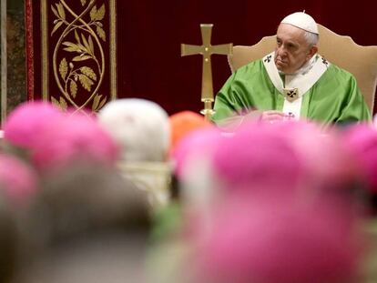 El Papa Francisco en la cumbre contra la pederastia