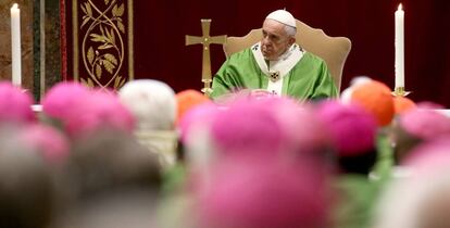 El Papa Francisco en la cumbre contra la pederastia