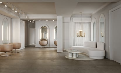 La peluquería de Gabriel Llano, en Madrid.