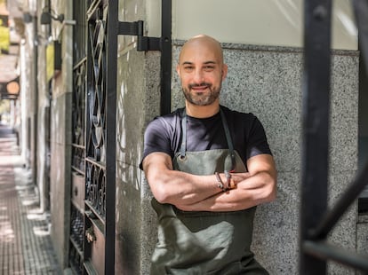 El cocinero y propietario de Lúa, Manuel Domínguez. Imagen proporcionada por el restaurante.