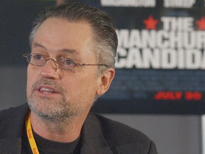 Jonathan Demme, ayer en Valladolid.