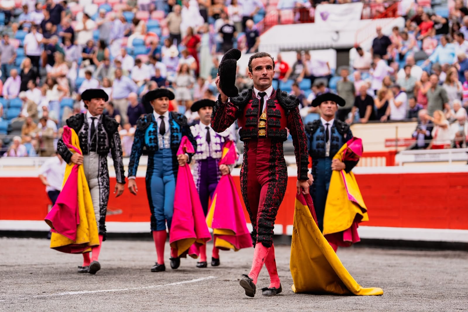 Vuelta al ruedo de Damián Castaño en uno de sus toros.