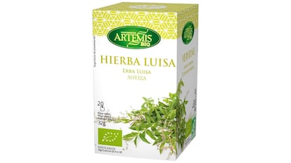 Infusión de hierbaluisa.