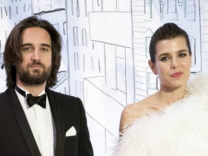 Carlota Casiraghi y su pareja Dimitri Rassam.